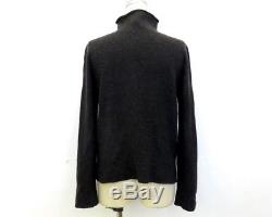 100% Auth HERMES Ladies 100% Cashmere Long Sleeves Turtleneck Sweter Tops Italy