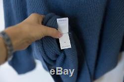 2017/18 Brunello Cucinelli Sweater top blue long sleeve Size M New with tags