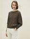 2019 Brunello Cucinelli Metallic Sweater Top Knit Long Sleeve Size S
