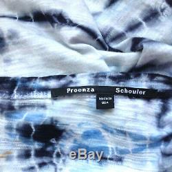 $325 Proenza Schouler Tie Dye Long Sleeve Top Blouse US M