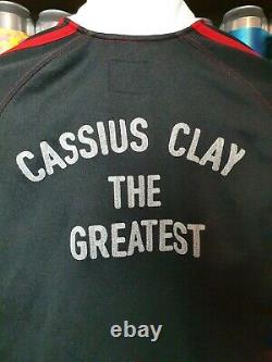 Adidas Cassius Clay Muhammad Ali Mens Small Tracksuit Jacket Track Top Vintage