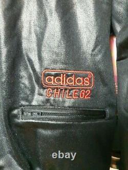 Adidas Chile 62 Rasta Mens Medium Tracksuit Jacket Track Top Retro Rare Vintage