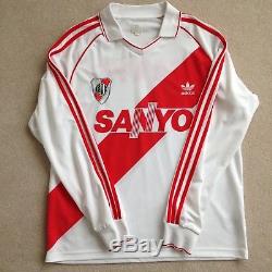Adidas Originals Long Sleeve River Plate Football Shirt Jersey Top XL Argentina