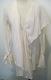 Alexander Mcqueen Light Cream Cotton Cashmere Long Sleeve Blouse Top Size 42 It