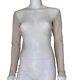 Archive Helmut Lang Mesh Sheer Long Sleeve Top Size 42