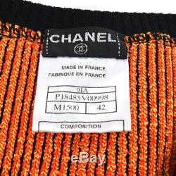 Auth CHANEL Vintage CC Long Sleeve Tops Sweat Shirt Multi-Color #42 Y03454