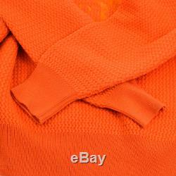 Auth Christian Dior SPORTS Vintage Long Sleeve Tops Sweater Orange #L AK27817