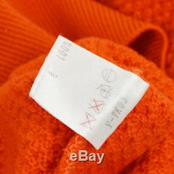Auth Christian Dior SPORTS Vintage Long Sleeve Tops Sweater Orange #L AK27817