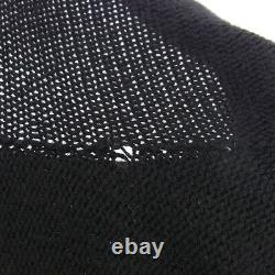 Auth HERMES by MARGIELA Vintage Long Sleeve Turtleneck Sweater Black #XL Y02287j