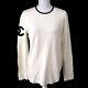 Authentic Chanel Vintage Cc Logos Long Sleeve Cambon Tops White #48 Ak34117g