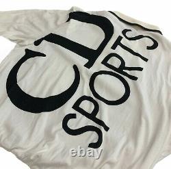 Authentic Christian Dior Big Logo Long Sleeves Polo Shirts Tops #M White Rank A