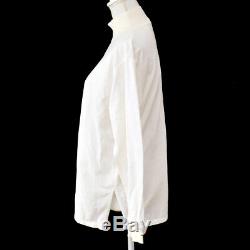 Authentic Christian Dior Vintage Logos Long Sleeve Shirt Tops White AK25939