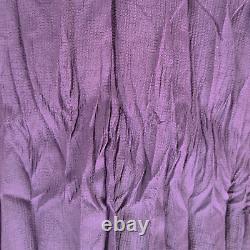 BABETTE SF Purple Pleated Infinity Wrap Multi-Way-Wear Top S &Up Cool! Look