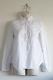 Balenciaga Cotton Button Down Shirt Blouse Top Long Sleeve White Collared 34