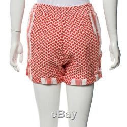 BNWT CECILIE COPENHAGEN shirt v long sleeve top + britta shorts SET coral S