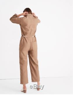 BNWT NEW MADEWELL shop As Ever Long Sleeve Coveralls Jumpsuit top Sz LARGE