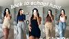 Back To School Try On Haul Fashionnova Essentials U0026 Basics