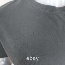 Balenciaga Archetype Logo Tee Gray Cotton Size Medium Short Sleeve Top