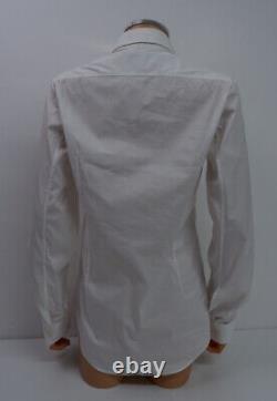 Balenciaga Womens Shirt Size 39 White Long Sleeve Blouse Top Immaculate