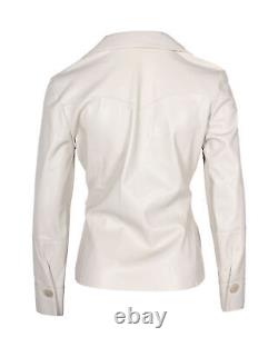 Belted Vegan Shirt with Long Sleeves