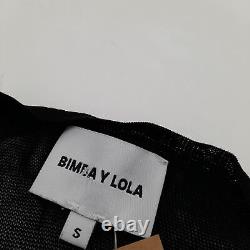 Bimba Y Lola Women's Top Long Sleeve S Black, Blend Polyester, Elastane