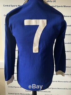 Birmingham City Original Match Worn Penguin Top. Number 7. Long Sleeve. 1975-76