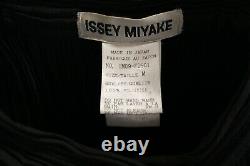 Black Issey Miyake Button Down Long Sleeve Top- Size M