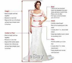 Blue Lace Boho Wedding Dresses Bridal Ball Gowns V Neck Long Sleeve Top Custom