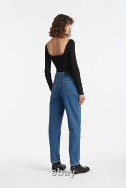 Bnwt Sir The Label Black Georges Long Sleeve Top Size 2 (rrp $280)