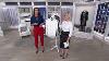 Brooke Shields Timeless Mixed Media Long Sleeve Top On Qvc