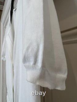 Bruno Cuccinelli White Cotton Top Size XS