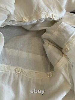 Bruno Cuccinelli White Cotton Top Size XS