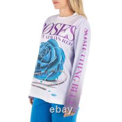 Burberry Rose Print Long Sleeve T-Shirt