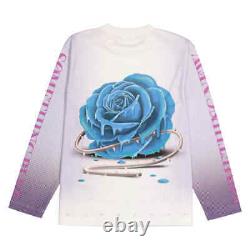 Burberry Rose Print Long Sleeve T-Shirt