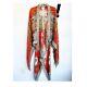 Camilla Franks Red Leopard Print Silk Embellished Robe Top Kaftan Jacket O/s
