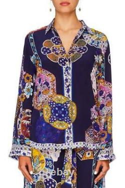 CAMILLA Star Gazer Long Sleeve Shirt Blouse Top XL Regular Fit 16 cost RRP $499