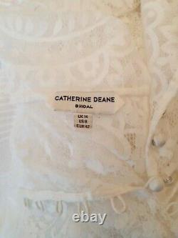 CATHERINE DEANE Dahlia Lace Wedding Top 14 NEW Current season RRP £285