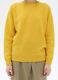 Celine Yellow Phoebe Philo Shetland Wool Light Pullover Long Knit Top Sweater S