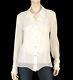 Chanel Blouse Ivory Silk Long Sleeve Top 46 Us 14