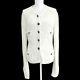 Chanel Cc Logos Button Long Sleeves Knit Tops Cardigan White K08317j
