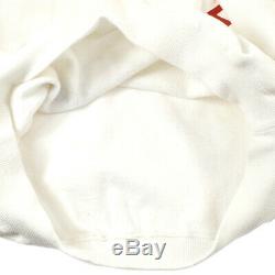 CHANEL Saison01 #M Long Sleeve Tops Sweatshirt Hoody White Authentic GS01849
