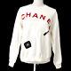 Chanel Saison01 #m Round Neck Long Sleeve Tops Sweatshirt White Nr15331
