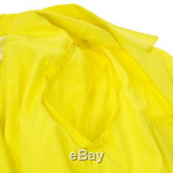 CHANEL Vintage CC Logos Long Sleeve Tops Shirt Yellow #40 Authentic AK36827d