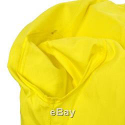 CHANEL Vintage CC Logos Long Sleeve Tops Shirt Yellow #40 Authentic AK36827d