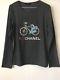Chanel Women's Top Shirt Long Sleeves, I Love Chanel Size 42 France