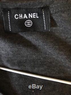 CHANEL Women's Top Shirt Long Sleeves, I Love Chanel Size 42 France