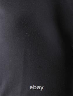 COMME DES GARÇONS Top Black Panelled Asymmetric Long-Sleeved Size S
