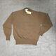 Comme Des Garcons Homme Long-sleeved Knit Sweater Brown Men's Tops Size S