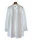 Comme Des Garcons Tops Blouse Shirt White Long Sleeve Cotton Stylish Cool Women