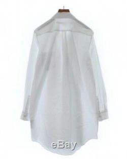 COMME des GARCONS Tops Blouse Shirt White Long sleeve Cotton Stylish Cool Women
